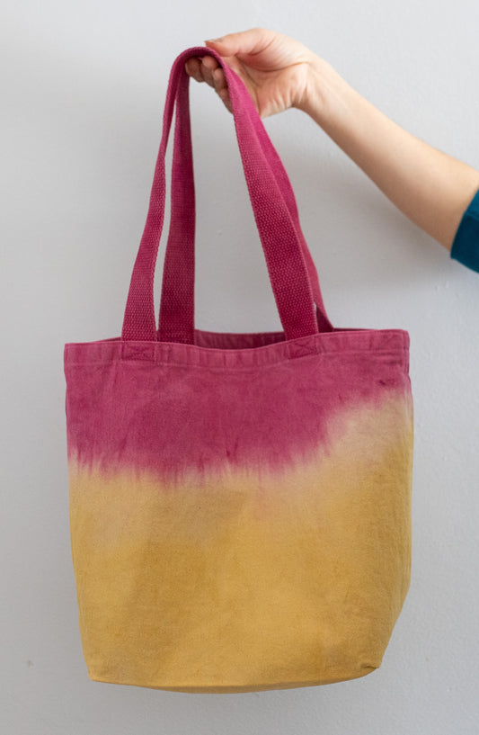 Naturally-dyed Canvas Tote Bags