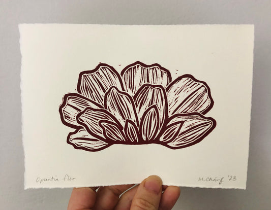 Opuntia flor