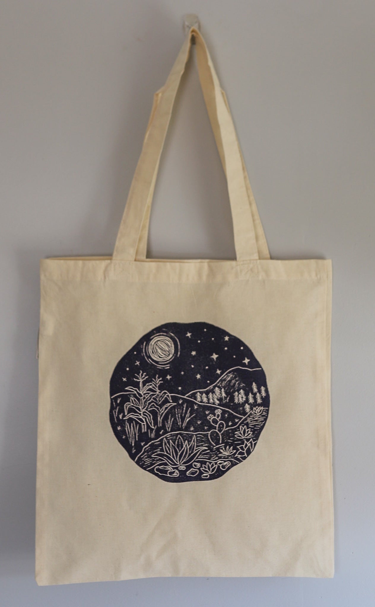 "De noche en Ixtaltepec" Organic Cotton Tote Bag